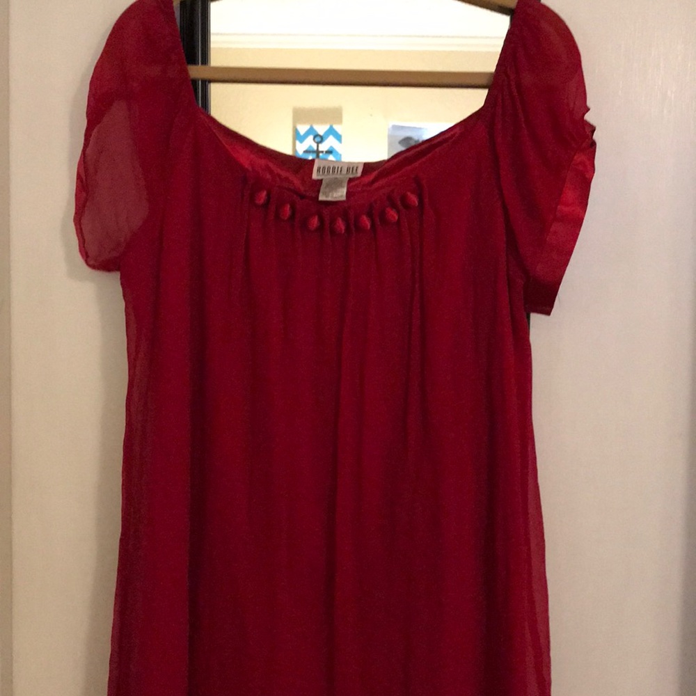 ♥️Robbie Bee Beautiful Red Dress♥️